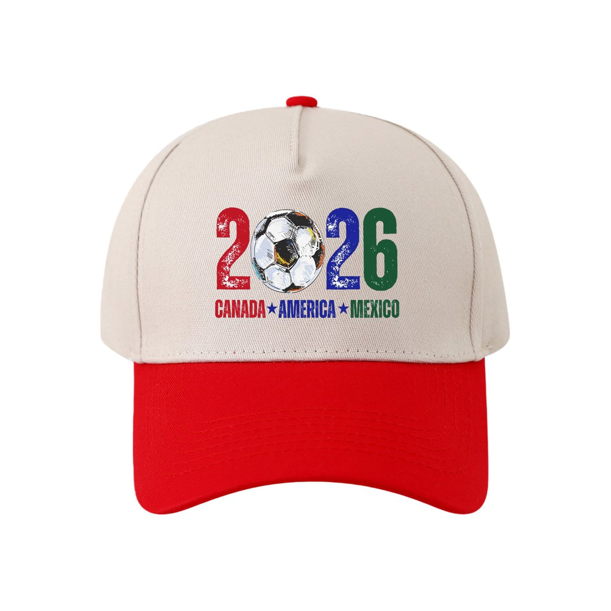 Alohadaddy® Retro Color-Block World Cup Baseball Cap