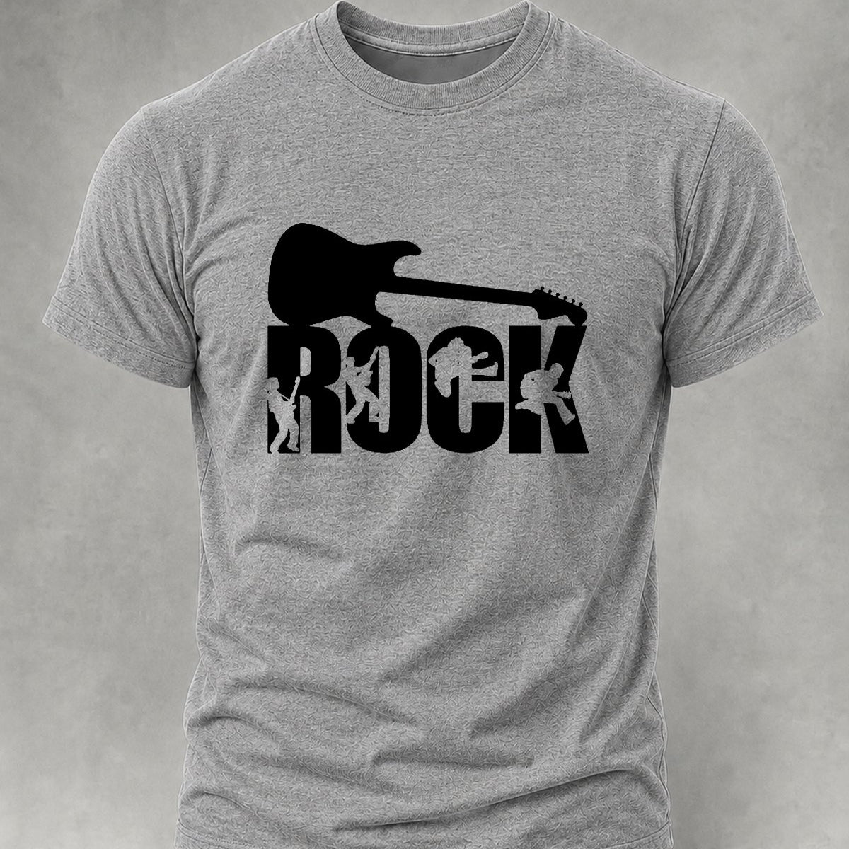 Alohadaddy® Casual Men's Musical Rock Short-Sleeve T-Shirt