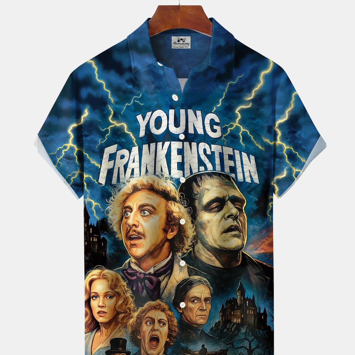 Alohadaddy® Vintage Movie Poster Hawaiian Men's Shirt