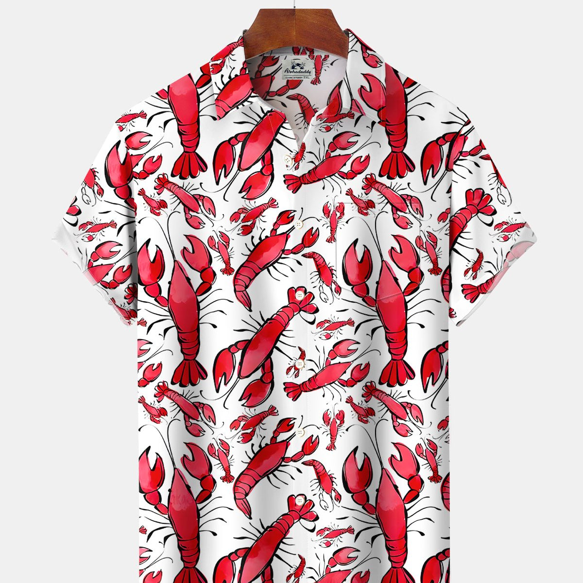 Alohadaddy® Hawaiian Vintage Lobster Festival Vacation Shirt