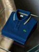 Alohadaddy® Basic Casual Logo Polo Shirt Men's Solid Lapel Polo Shirt Large & Tall Sizes