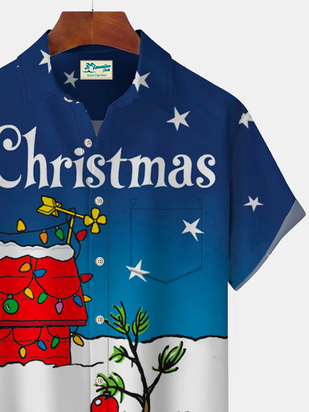 Alohadaddy Christmas Holiday Blue Men&