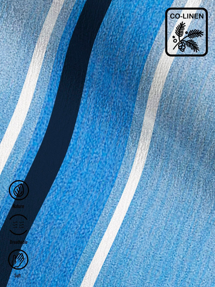 Alohadaddy Beach Holiday Cotton Linen Blend Men&