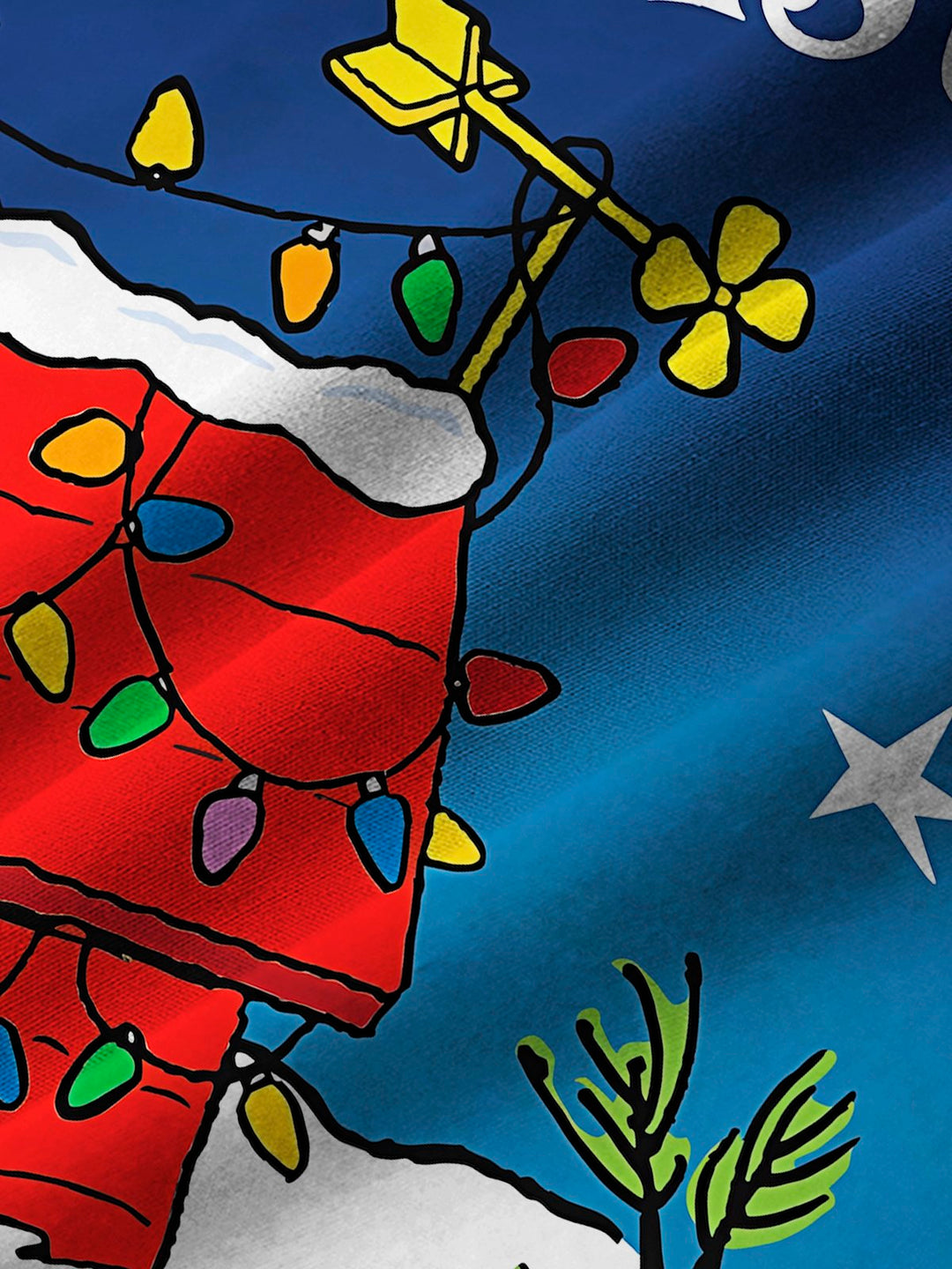Alohadaddy Christmas Holiday Blue Men&