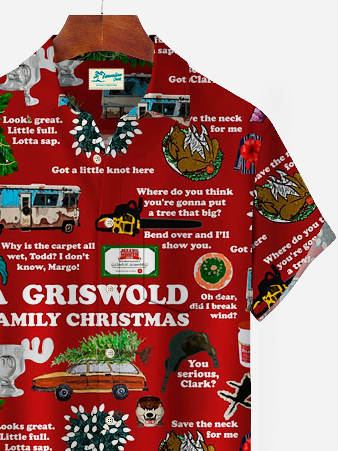 Alohadaddy Christmas Red Men&