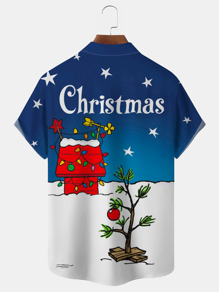 Alohadaddy Christmas Holiday Blue Men&