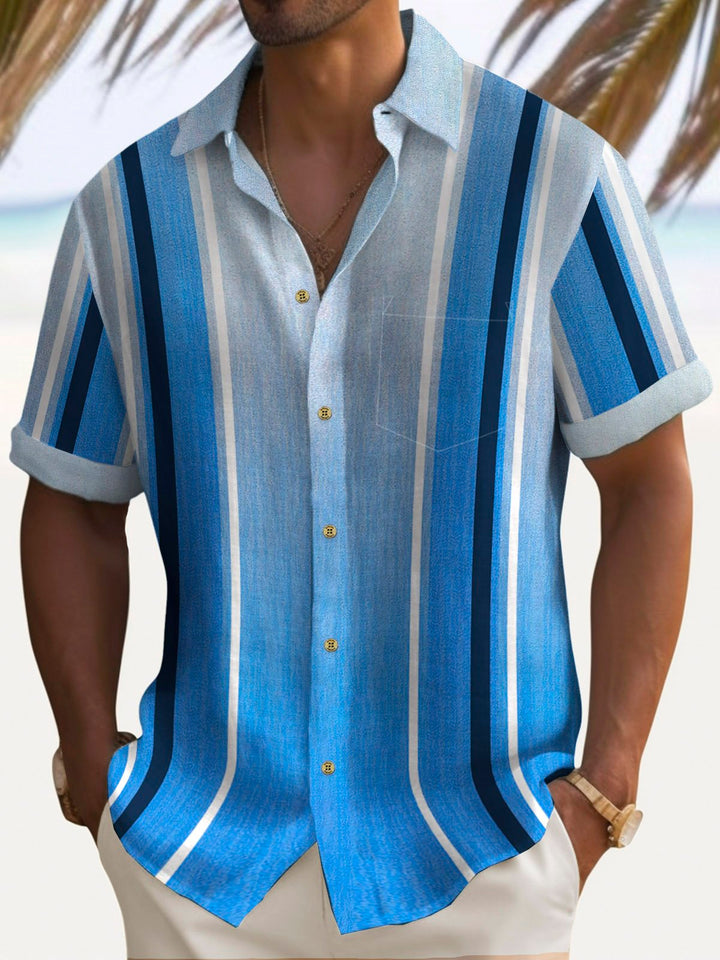 Alohadaddy Beach Holiday Cotton Linen Blend Men&