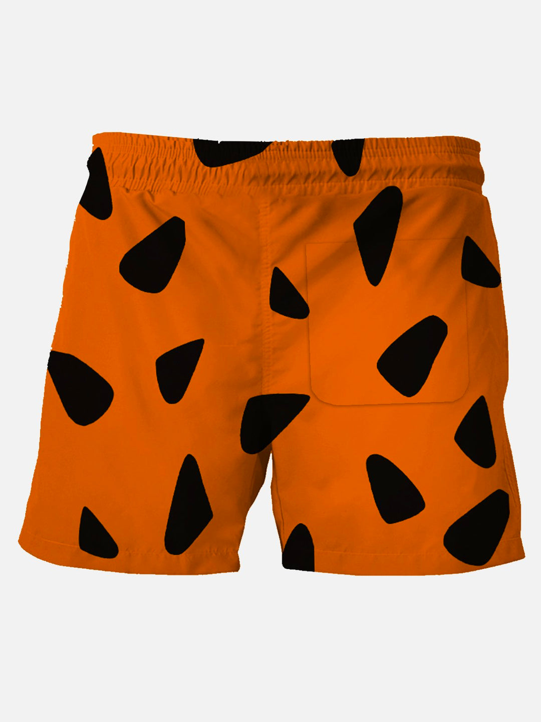 Pantalones cortos hawaianos divertidos con temática nostálgica de películas retro para hombre, pantalones cortos elásticos de talla grande con dibujos animados