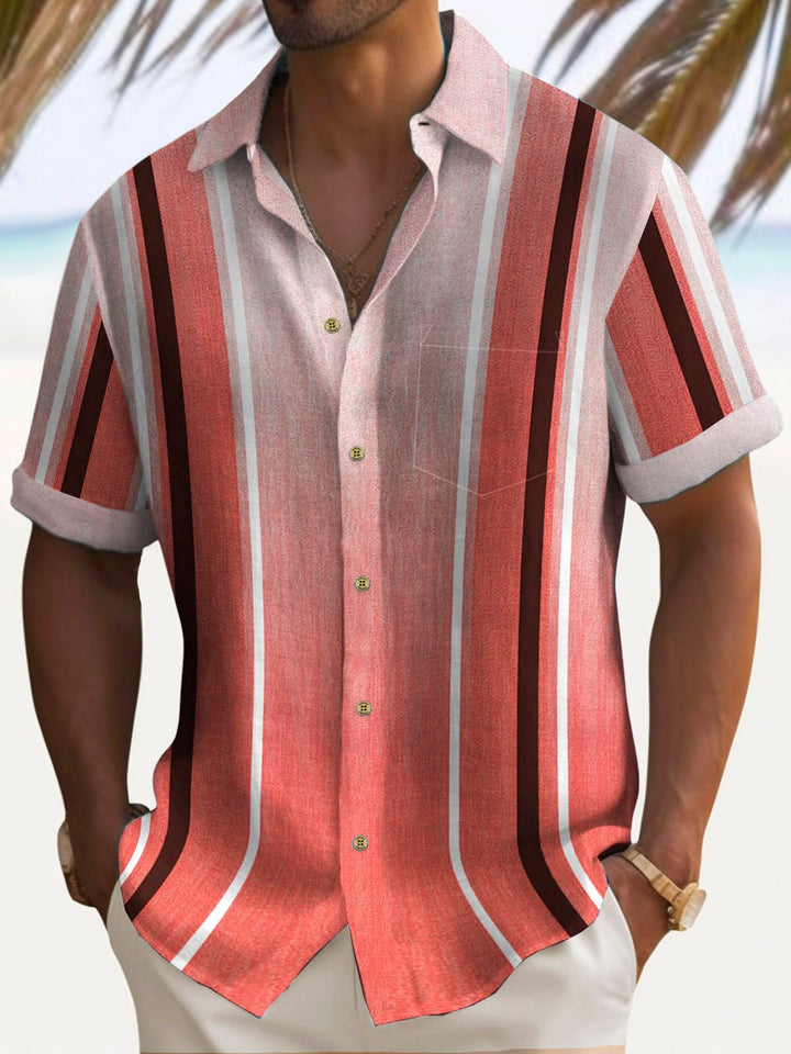 Alohadaddy Beach Holiday Cotton Linen Blend Men&