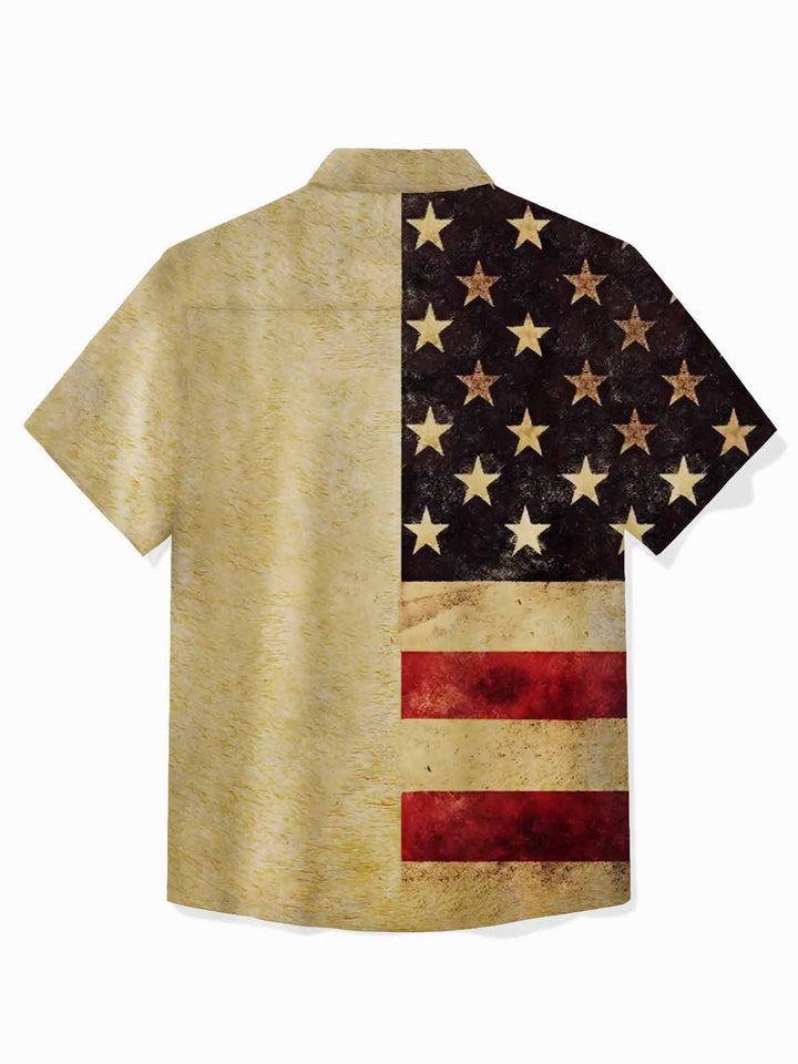 Alohadaddy Vintage American Flag Men&