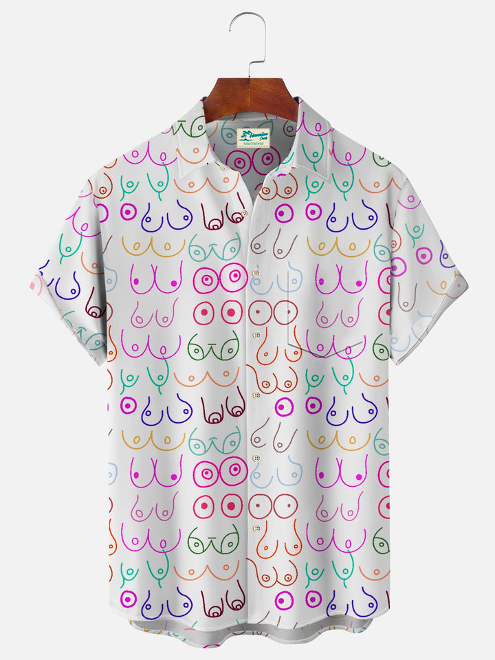 Alohadaddy Fun Cartoon Colorful Men&