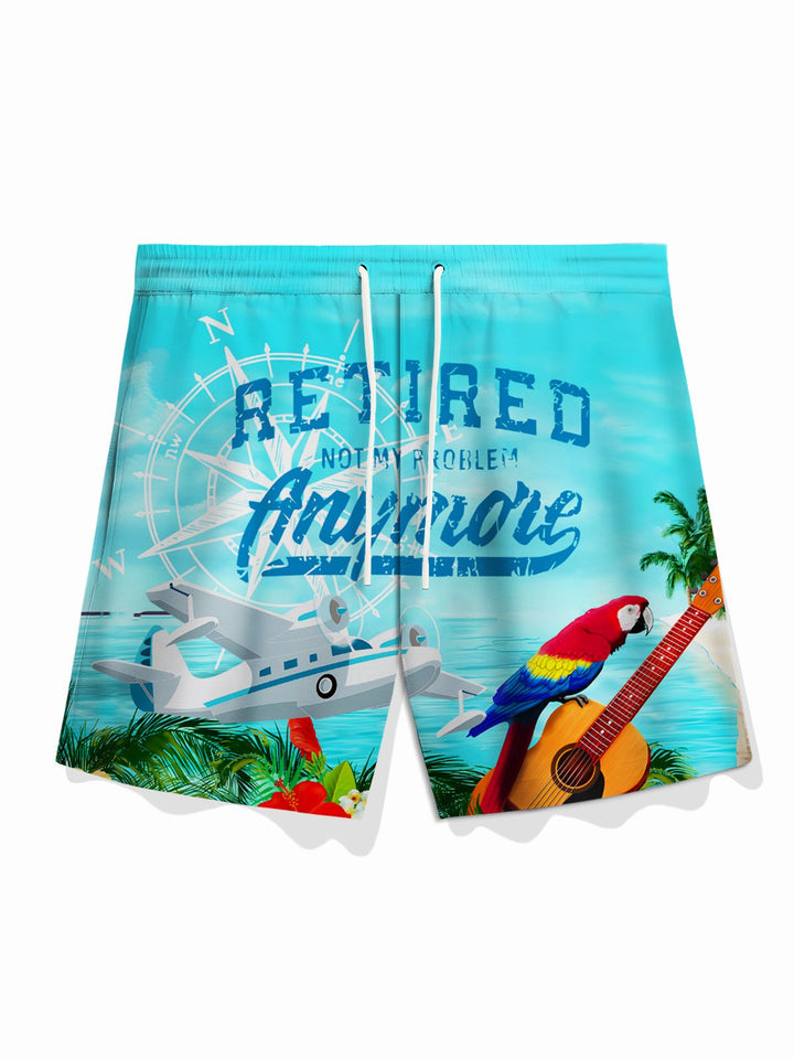 Alohadaddy Beach Vacation Tropical Hawaiian Men&