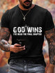 Alohadaddy God Wins I've Read the Final Chapter Men's T-Shirts