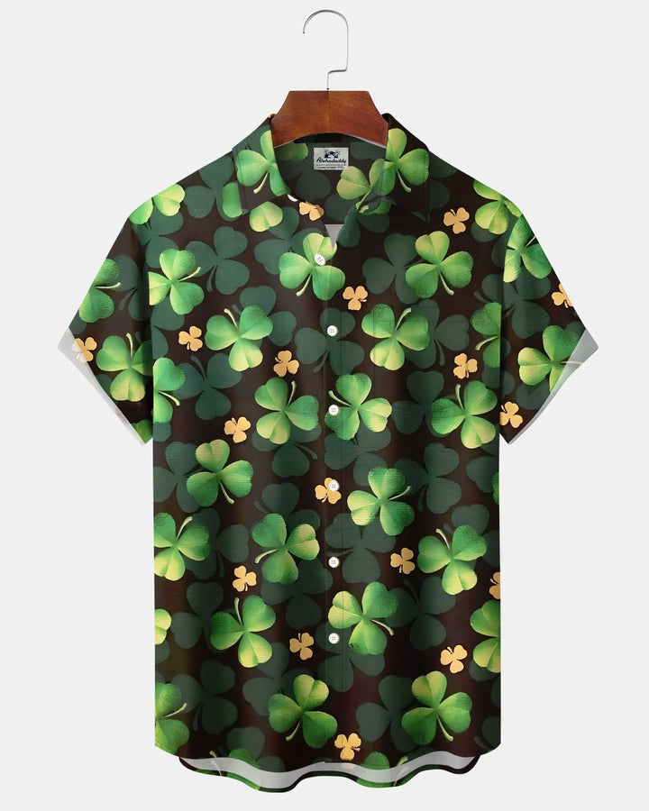 Alohadaddy® Retro Shamrock Gradient Holiday St. Patrick&