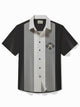 Camisa de bolos vintage de los años 50 de Alohadaddy, camisa de campamento con bolsillo de secado rápido y diseño de arte de puros, talla grande
