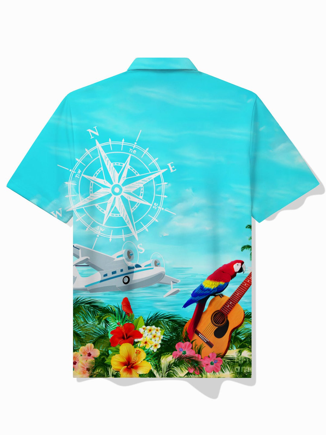Alohadaddy Retro Blues Music Print Men&