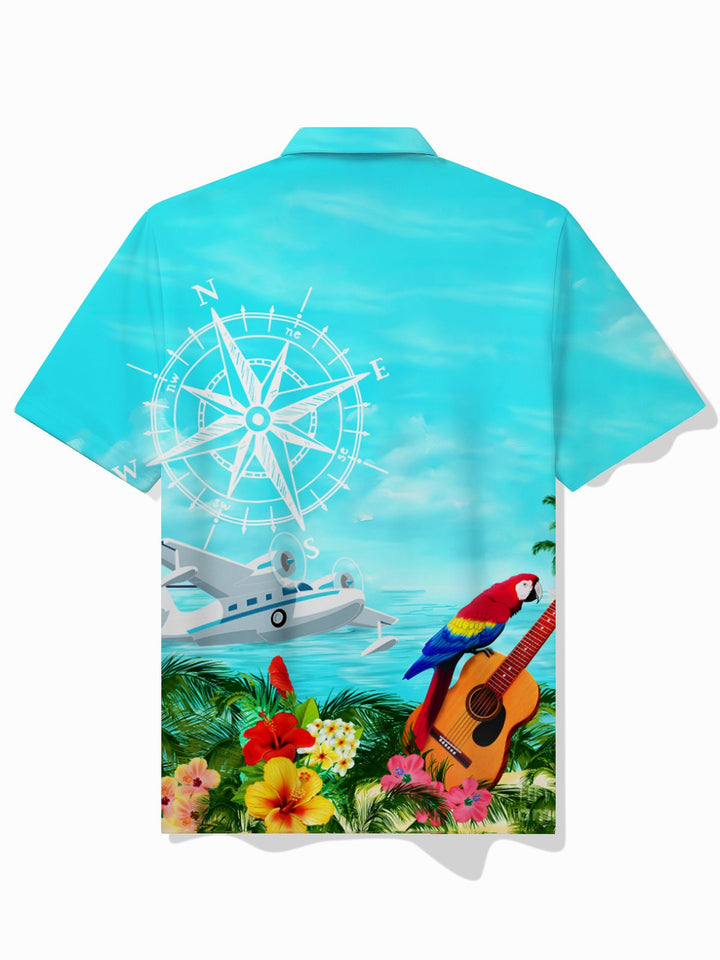 Alohadaddy Retro Blues Music Print Men&