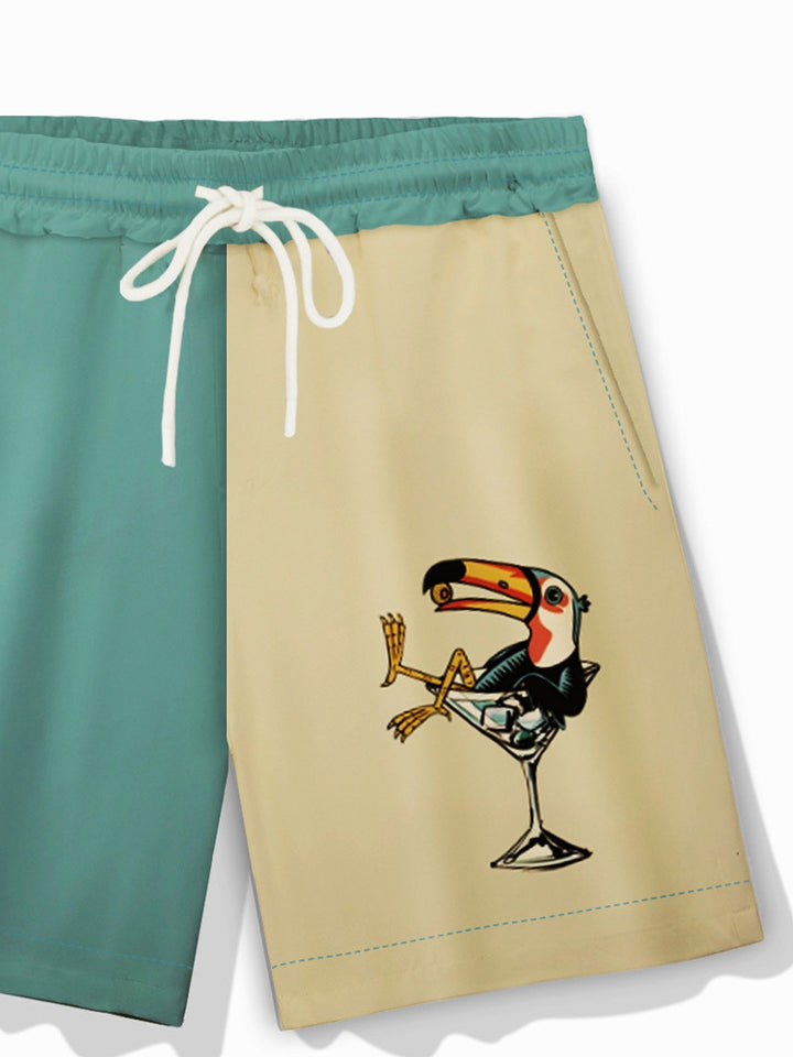 Bañador de playa Alohadaddy Beach Holiday para hombre, pantalones cortos casuales elásticos de secado rápido, talla grande