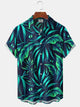 Alohadaddy Hawaiian Flora Snake Vacation Pocket Shirt
