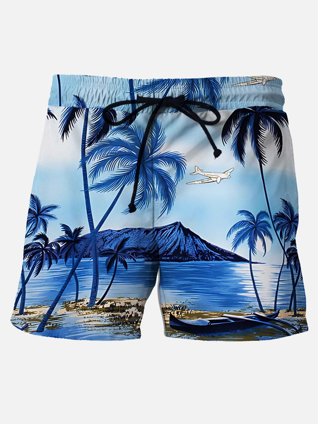 Alohadaddy Beach Vacation Coconut Tree Men&