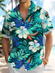 Alohadaddy Hawaiian Aloha Tropical Floral Beach Vacation Shirt