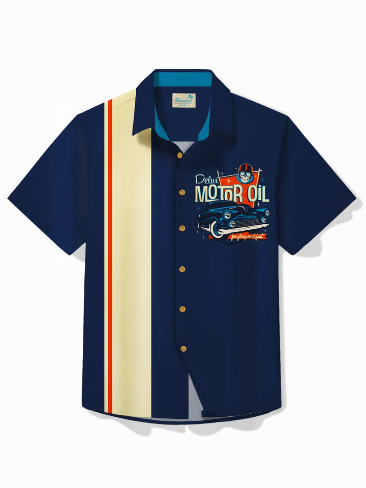 Alohadaddy Vintage Classic Car Blue Men&
