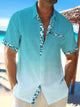 Camisas casuales de algodón y lino Alohadaddy Camisas hawaianas ligeras y transpirables de verano