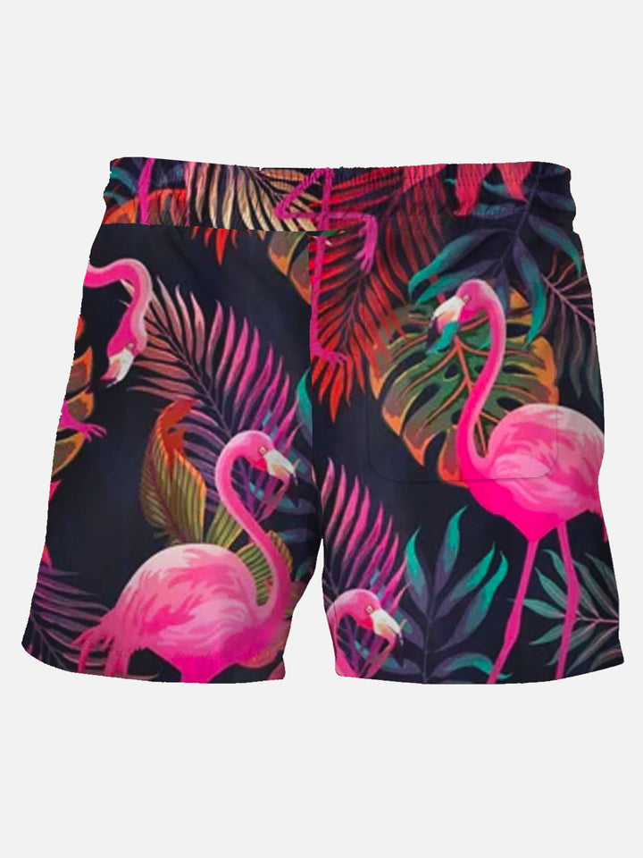 Alohadaddy Swim trunks Flamingo Print Men&