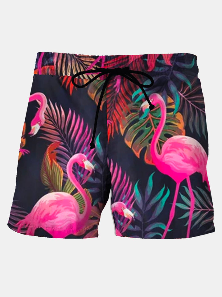 Alohadaddy Swim trunks Flamingo Print Men&