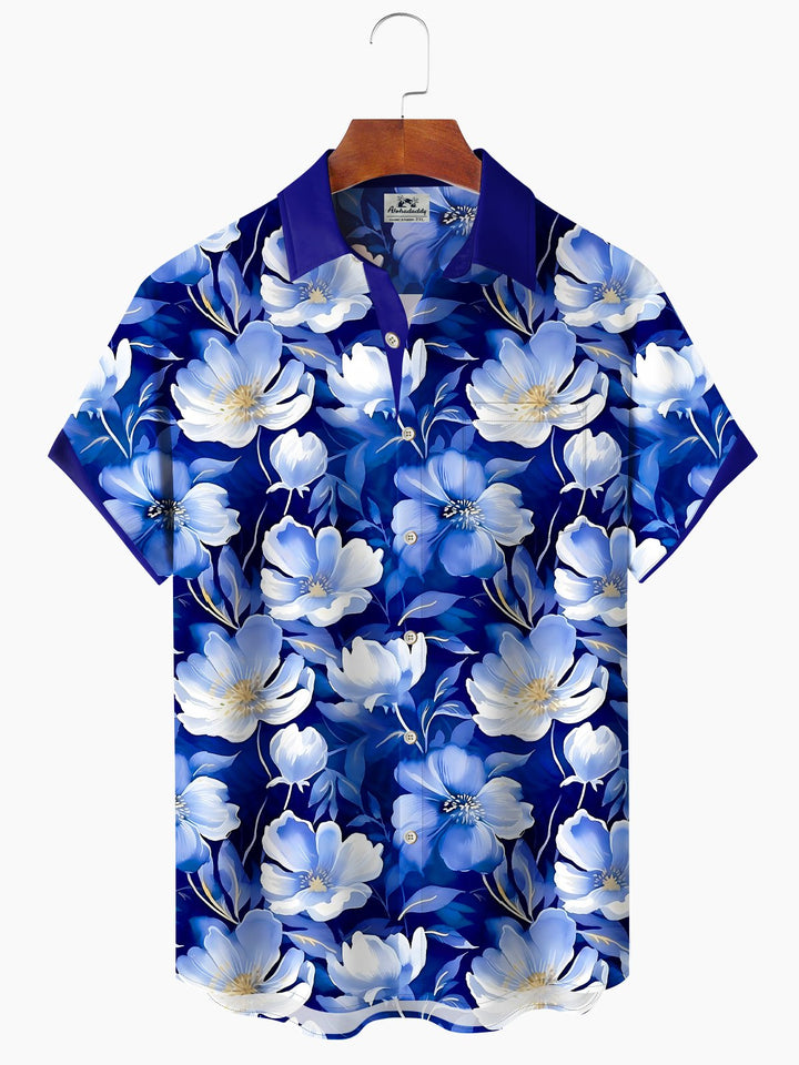 Alohadaddy Hawaiian Floral Print Men&
