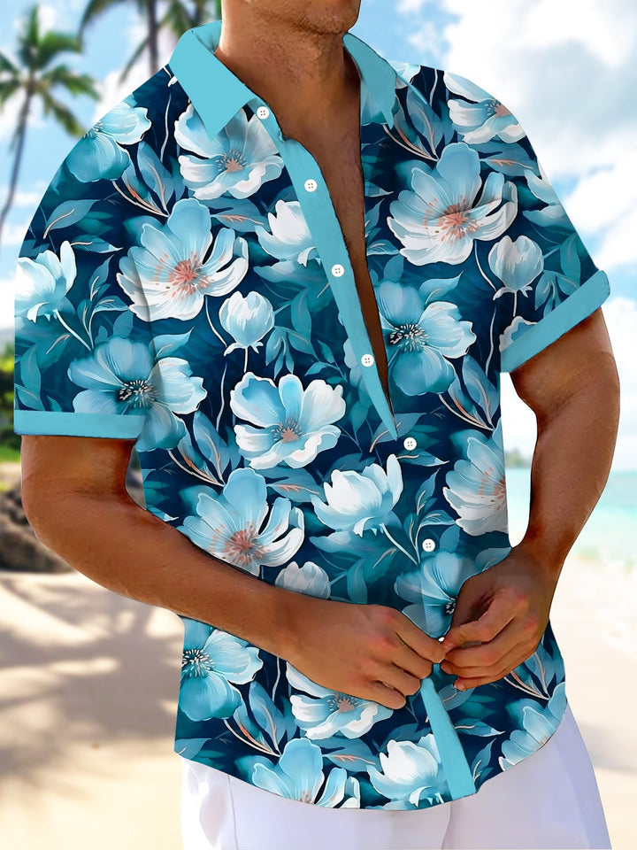 Alohadaddy Hawaiian Floral Print Men&
