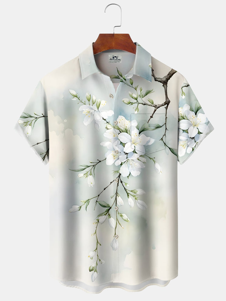 Alohadaddy Hawaiian Floral Art Print Men&