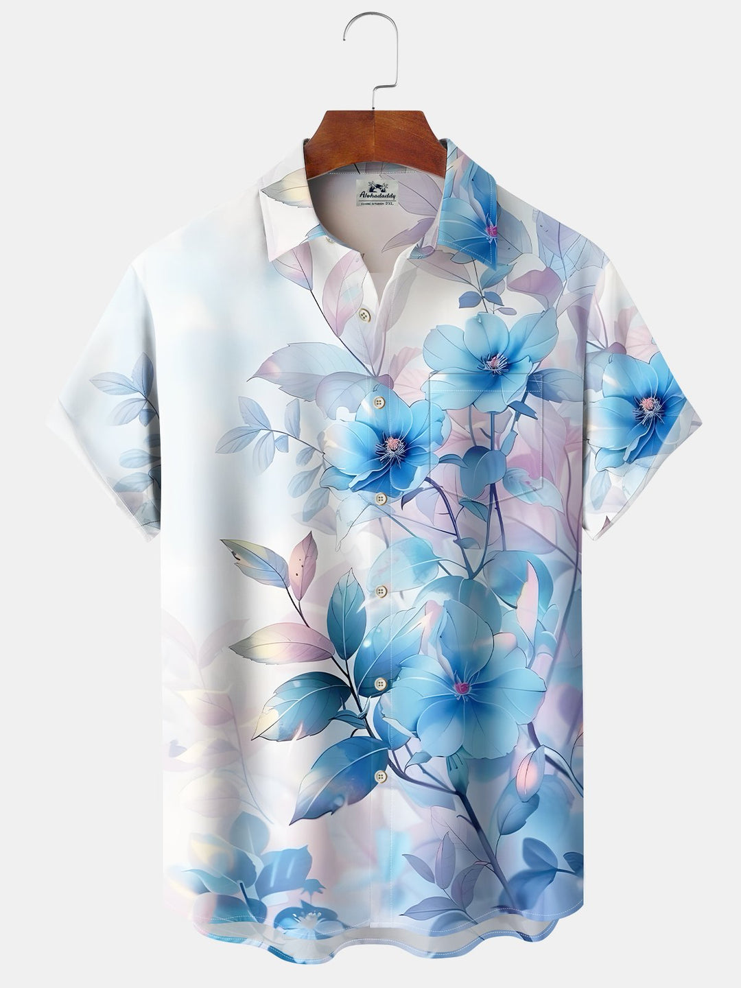 Alohadaddy Hawaiian Floral Vacation Men&