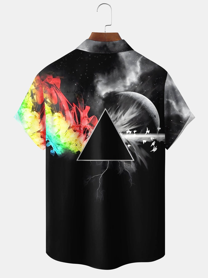Alohadaddy Retro Music Geometric Rock Space Men&