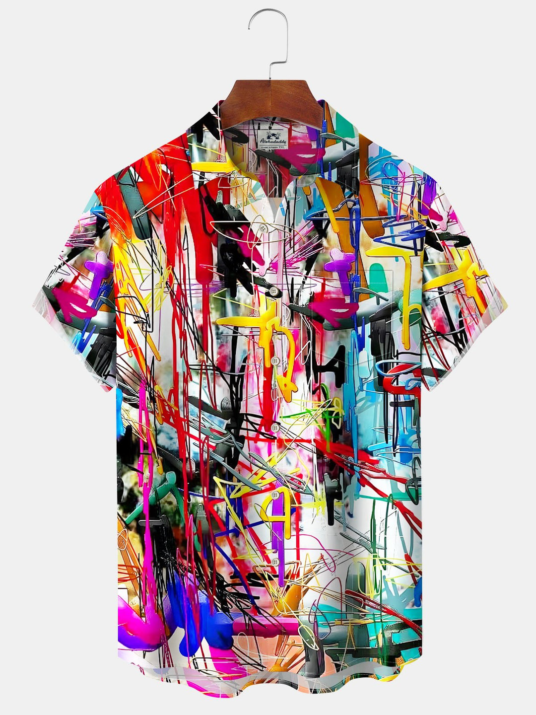 Alohadaddy Vintage Abstract Art Print Men&