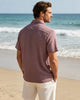 Alohadaddy® Blended Pleated Breathable Moisture-Wicking Camp Shirt