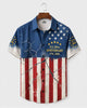 Alohadaddy® 250th Independence Day Celebration U.S. Flag Short-Sleeve Shirt