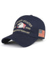 Alohadaddy® Vintage Holiday Independence Day American Flag Baseball Cap