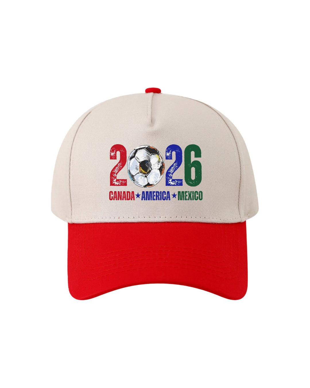 Alohadaddy® Retro Color-Block World Cup Baseball Cap
