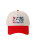 Alohadaddy® Retro Color-Block World Cup Baseball Cap