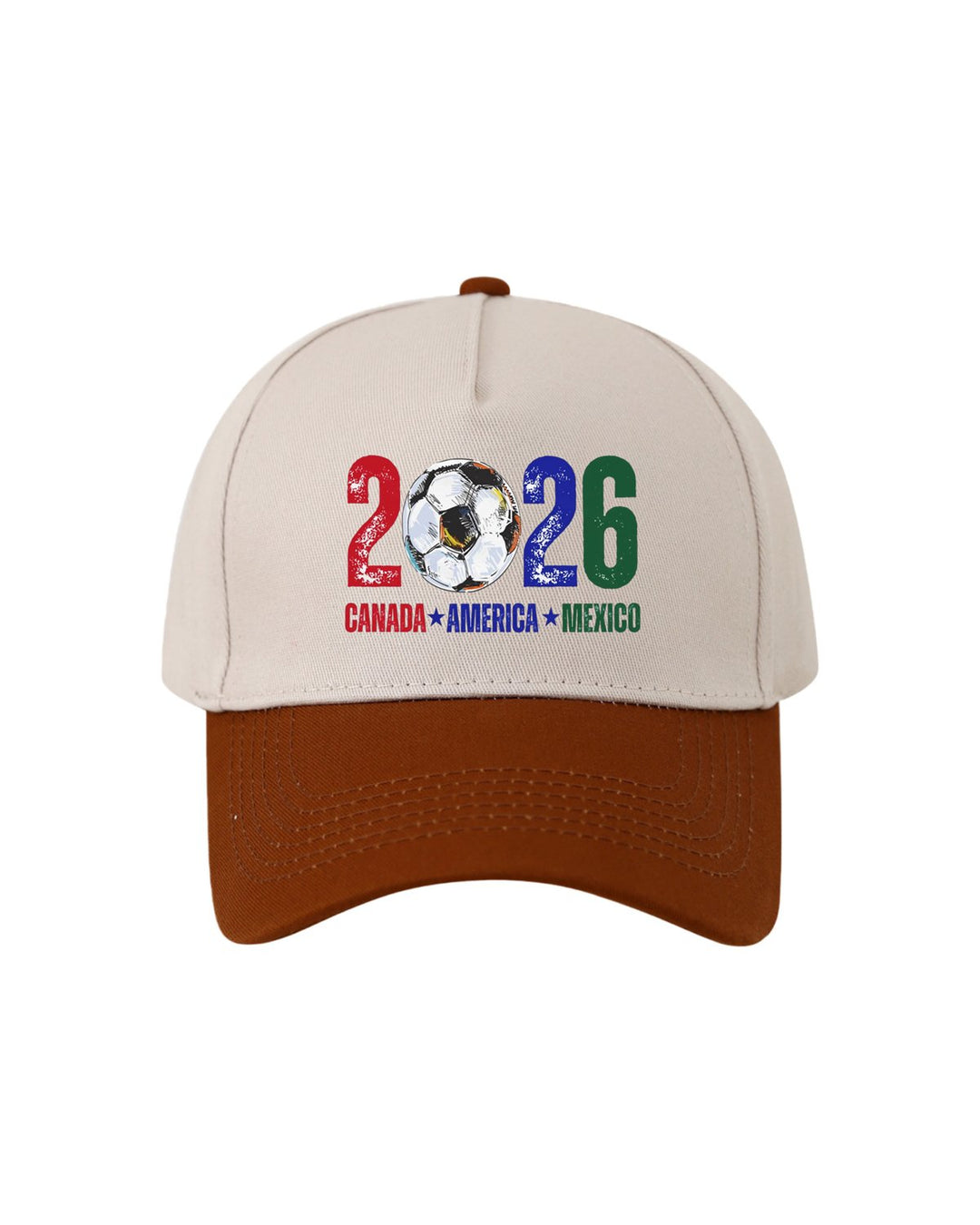 Alohadaddy® Retro Color-Block World Cup Baseball Cap