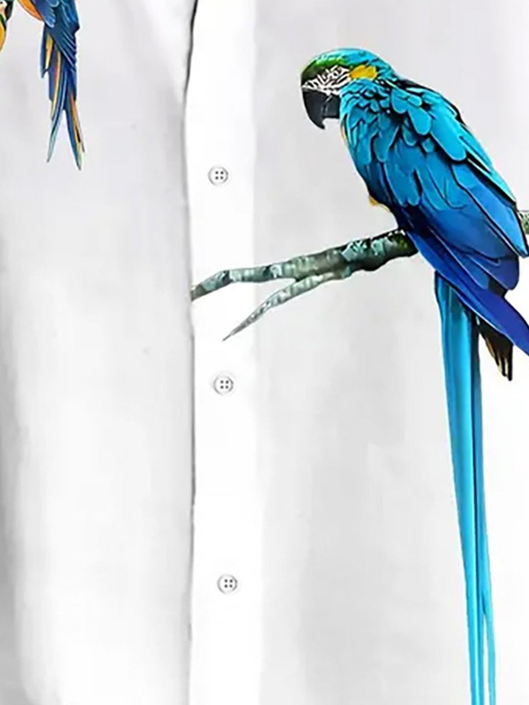 Alohadaddy® Hawaiian Parrot Print Men&