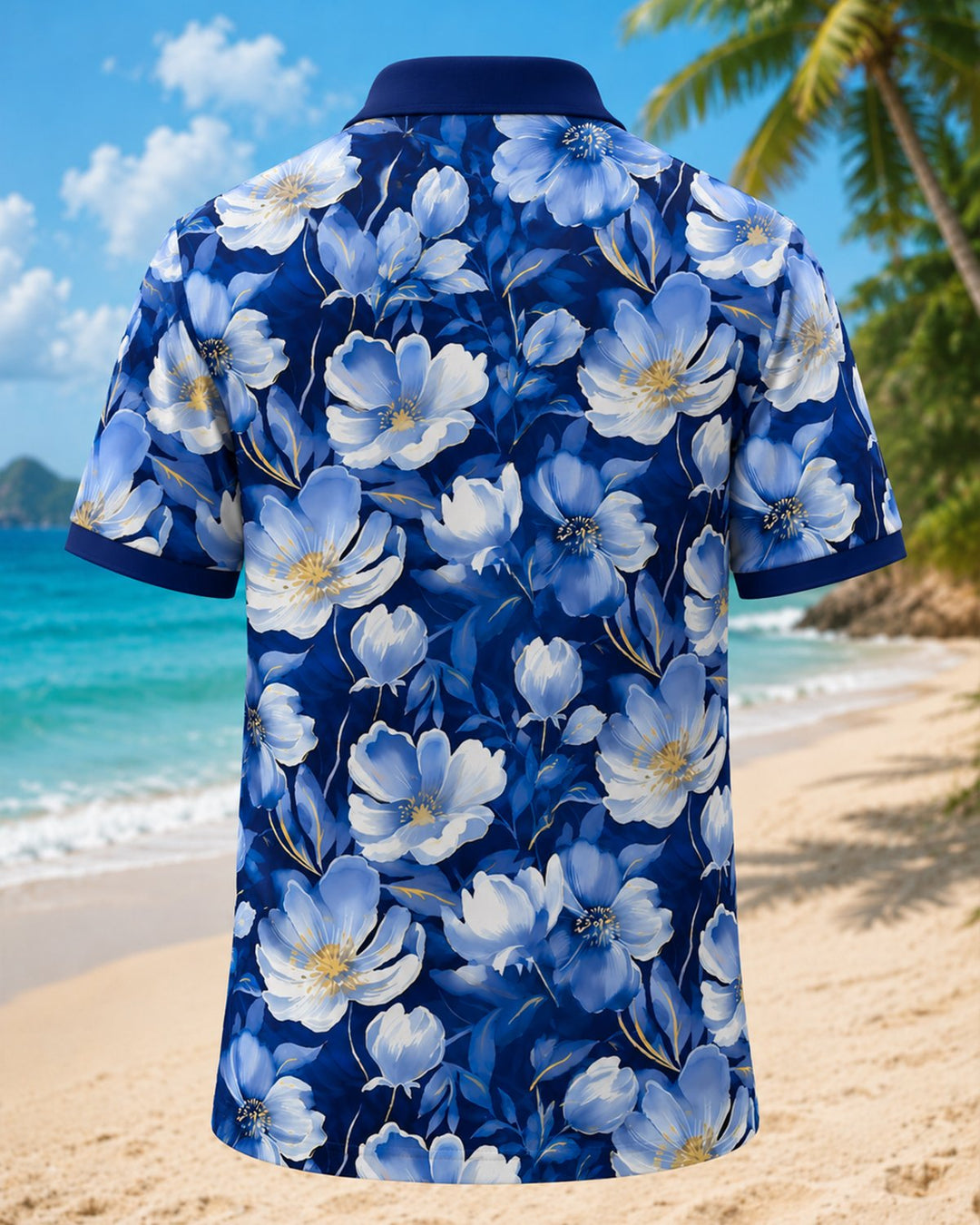 Alohadaddy® Hawaiian Floral Print Men&
