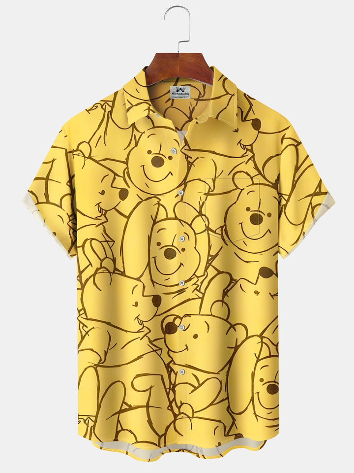 Alohadaddy® Retro Cartoon Honey Bear Men&