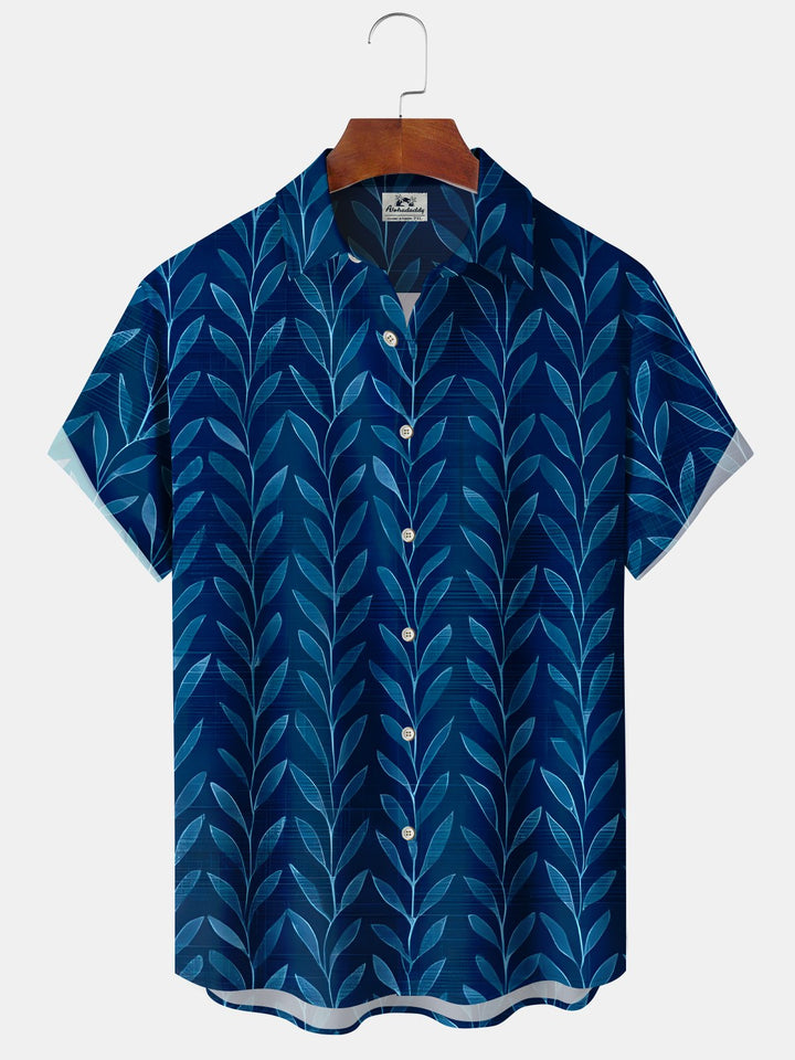 Alohadaddy® Hawaiian Leaf Vintage Men&
