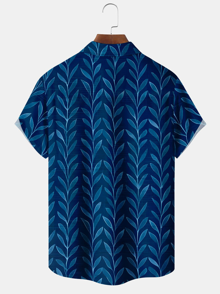 Alohadaddy® Hawaiian Leaf Vintage Men&