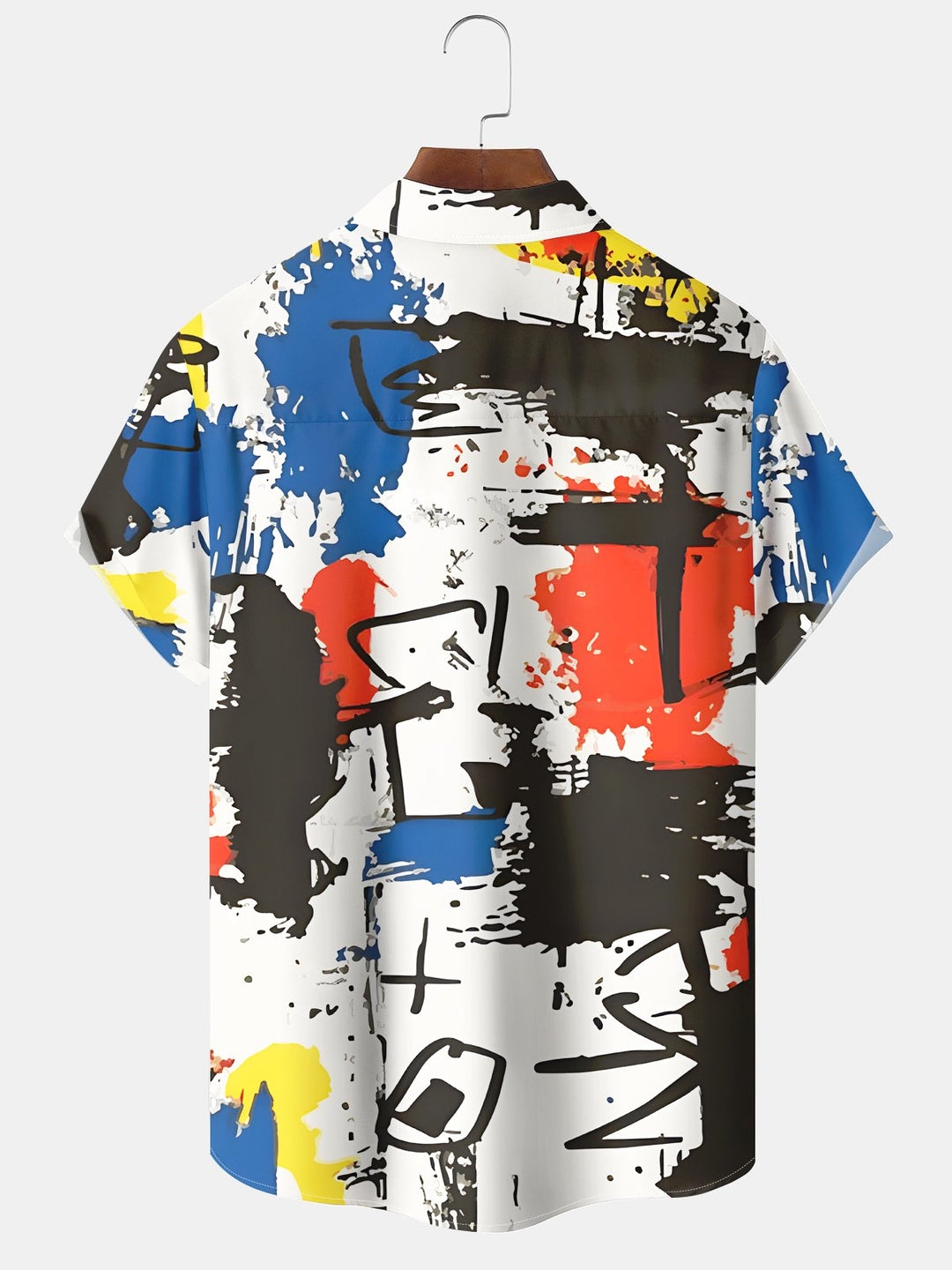 Alohadaddy® Vintage Abstract Art Geometric Gradient Men&