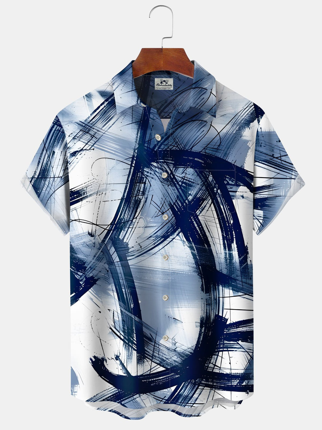 Alohadaddy® Retro Abstract Geometric Art Gradient Men&