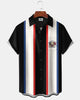 Alohadaddy® Men's 250th Independence Day Eagle Short-Sleeve Bowling Shirt