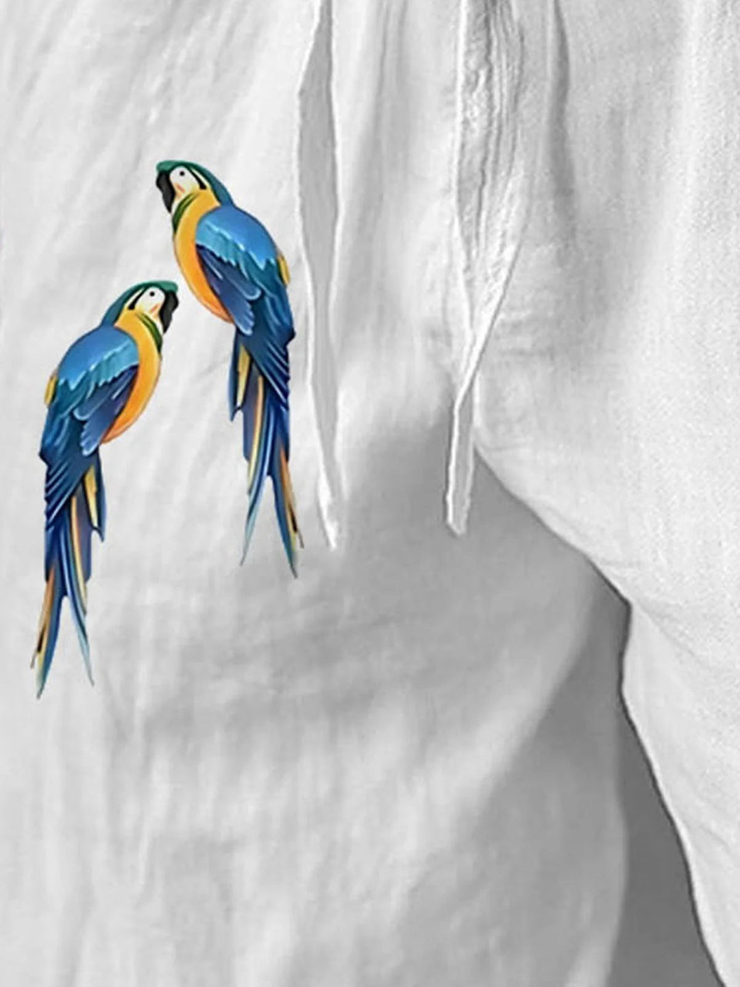 Alohadaddy® Hawaiian Parrot Print Men&